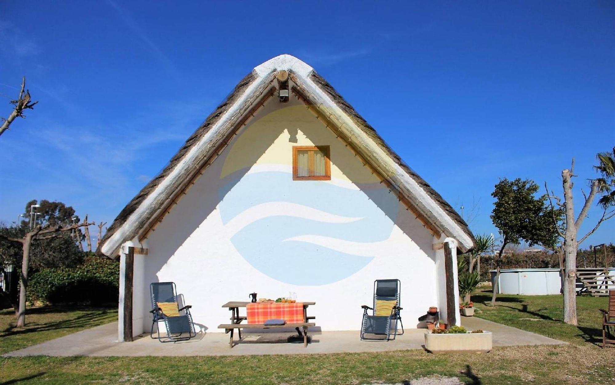 Villa Barraca Tipica Del Delta, Con Piscina, Jardin Y Barbacoa - Deltavacaciones Sant Jaume d’Enveja Exterior foto