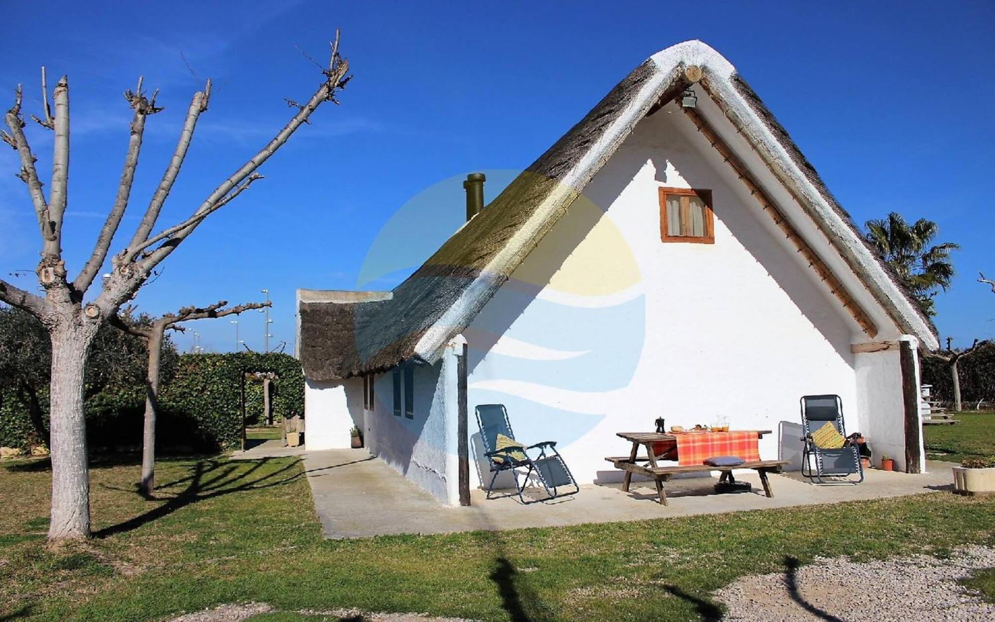 Villa Barraca Tipica Del Delta, Con Piscina, Jardin Y Barbacoa - Deltavacaciones Sant Jaume d’Enveja Exterior foto